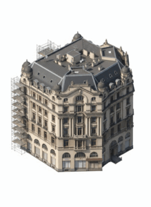 Separate 3D buildings