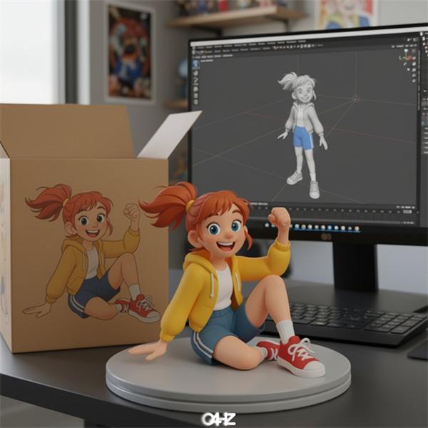 Illustrations turned into figurines Nano Banana Prompt